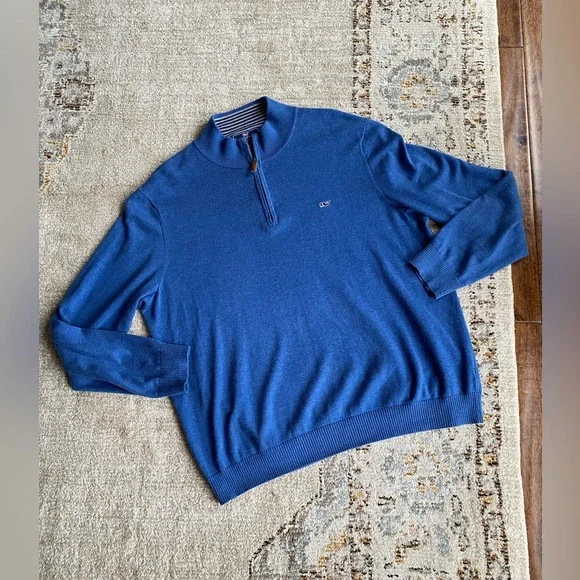 Vineyard Vines 1/4 Zip Sweater - Picture 2 of 9